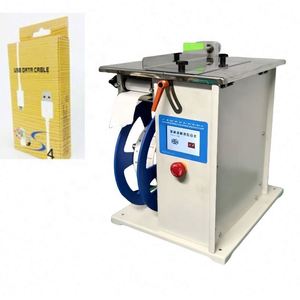 Right Angle Seal Labeling Machine for Packages SemiAutomatic Model - Product Image 6