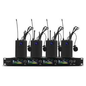 Vendita calda D24 <span class=keywords><strong>one</strong></span> drag four wireless lavalier microfono focusrite scarlett <span class=keywords><strong>studio</strong></span> per sala conferenze - Product Image 1