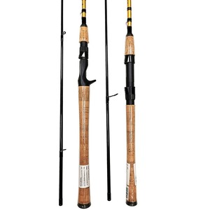 Canne à pêche télescopique 2 brins en carbone haute performance MH ML, action ultra-rigide pour la pêche au spinning et au casting, idéale pour le bar, la <span class=keywords><strong>carpe</strong></span>, les crevettes et la pêche en ruisseau. - Product Image 3
