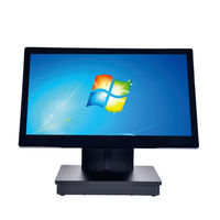 Sistema POS con Pantalla Táctil Capacitiva de 15.6 Pulgadas, Windows 11, Bluetooth 5.2/Wi-Fi 6, Resolución Full HD, Aleación de Aluminio Ultrafina para Restaurante, Intel