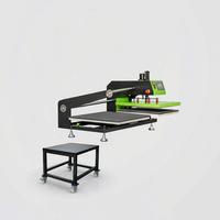 Presse à chaud automatique à double plateau pour transfert par sublimation sur vêtements