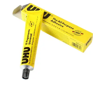 UHU 35ML/125ML מיוחד נעל bakelic ראש עץ דגם זכוכית מתכת פרית רב תכליתי DIY להפוך נוזל רך דבק