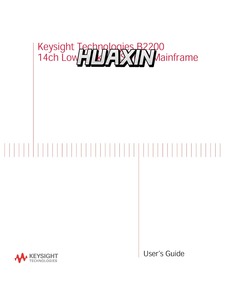 Nappe de commutation à faible fuite Keysight B2201A, ports de sortie maximum : 48 - Product Image 6