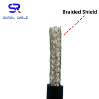 Câble de signal blindé torsadé à paire unique hautement flexible PMS 2464 22AWG 10 conducteurs, câble d'encodeur, câble pour équipement d'automatisation