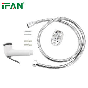 EUROCLIMA ODM <span class=keywords><strong>Douchette</strong></span> <span class=keywords><strong>WC</strong></span> portable en plastique, pistolet de pulvérisation <span class=keywords><strong>WC</strong></span>, ensemble de <span class=keywords><strong>douchette</strong></span> à main couleur blanche - Product Image 4