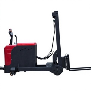 Nouveau transpalette électrique Reach Truck 1T 2T 3m 4m, transpalette tout-terrain, levage stable pour les travaux en extérieur - Product Image 1