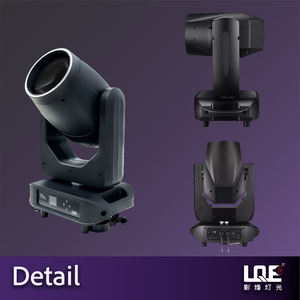 Luce a Testa Mobile Super Luminosa 380W 18R 20R con Effetto Doppio Prisma, Posizionamento Magnetico, Illuminazione DMX per DJ - Product Image 4