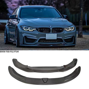 Alerón Delantero de Fibra de Carbono Estilo PSM para BMW Serie 3 F80 M3/F82 M4 Sedán 2013-2019 - Product Image 1