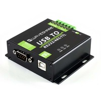 Konverter USB ke RS232/485/TTL Waveshare Onboard FT232RL Kelas Industri, Mendukung Android Windows 11/10/8