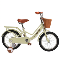SY 4-10 ans Best-seller Magnifique vélo pour filles Princesse Vélo pour enfants léger et facile à conduire avec roues d'apprentissage