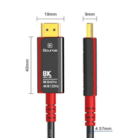 Câble HDMI2.1 à fibre optique ultra haute vitesse Xput, 48 Gbps, prend en charge 8K60Hz 4K120Hz HDR EARC, cordon audio vidéo HD