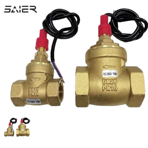 <span class=keywords><strong>Sensor</strong></span> do fluxo magnético do interruptor 220V da água do bronze DN25 para o controle líquido industrial - Product Image 2