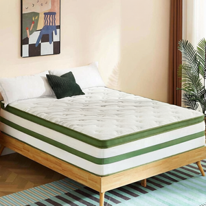 Matelas orthopédique sur mesure pour hôtel, lit double King-size, matelas à ressorts ensachés en latex mélangé extra-large pour un sommeil optimal - Product Image 1