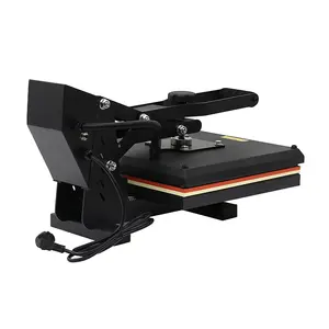 Warmte Pers Machine Glasplaat, manual Hand Hoge Druk Heat Press Machine 38X38Cm Voor Groothandel T-shirt Drukmachine 1 Pcs 23