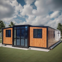 Meilleures ventes Maisons préfabriquées pliantes de luxe à quatre chambres 20 40 pieds à vendre Préfabriquées