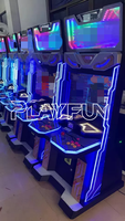 Playfun Vente directe d'usine 32 LED Dragon Fist Armoire vide pour jeux d'arcade Jeux d'arcade à pièces Armoire de jeu d'arcade classique