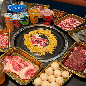 Bandeja De <span class=keywords><strong>Sushi</strong></span> De Plástico Por Atacado De Alta Qualidade com Tampa Limpa Caixa De Placas De Plástico Durável para Servir e Armazenar <span class=keywords><strong>Sushi</strong></span> - Product Image 3