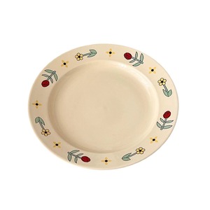 Lelyi Korean Ins <span class=keywords><strong>Assiette</strong></span> à fleurs fraîches <span class=keywords><strong>Assiette</strong></span> en céramique <span class=keywords><strong>Assiette</strong></span> à gâteau aux fruits mignons - Product Image 6
