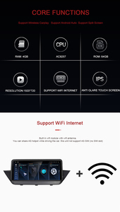 Cho BMW X1 e84 2010 2015 Android 2 gam Bảng điều khiển USB không dây Carplay GPS navigation cho xe đa phương tiện Máy nghe nhạc - Product Image 3