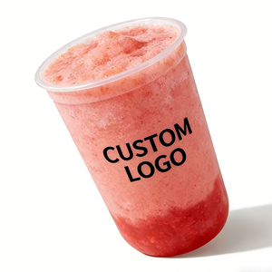 Vasos de Plástico PP Esmerilado Personalizados con Asa, 90 mm de Diámetro, 700 ml, con Logotipo Impreso en UV - Product Image 3