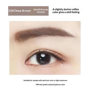 Lápiz de Cejas de Doble Punta con Rotación Automática, Resistente al Agua y al Sudor, Duradero, Anti-Manchas, Cosmético para un Look de Cejas Definidas - Product Image 6