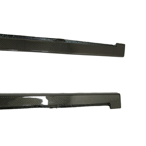 Jupes latérales en fibre de carbone MP Style F32 <span class=keywords><strong>420i</strong></span> F36 430i, tissage sergé 3k, avec ruban adhésif 3M et installation par vis pour Série 4 2014-2019 - Product Image 2