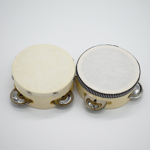 <span class=keywords><strong>Tamburello</strong></span> in Pelle da 4 a 12 Pollici Personalizzato all'Ingrosso Tamburo a Mano Giocattolo in Legno per Bambini a Percussione <span class=keywords><strong>Strumento</strong></span> <span class=keywords><strong>Musicale</strong></span> per Matrimoni - Product Image 4