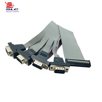 Ensemble de câbles plats à ruban flexible, 20 pièces, 2.54mm, connecteur IDC, 26 broches
