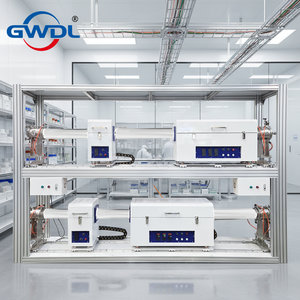GWDL二層<span class=keywords><strong>CVD</strong></span>スライド式水平管状電気炉セラミックファイバー材料2kW加熱装置（実験室用） - Product Image 4
