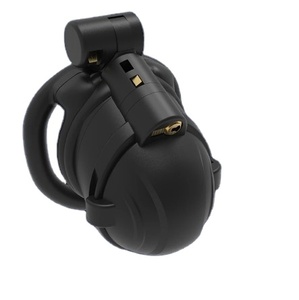 Anillo para Pene con Diseño de Colmillo Extraíble Yamamoto, Jaula para Pene, Dispositivo de Castidad Masculina con Material de Nailon y Resina para Juegos Múltiples - Product Image 1