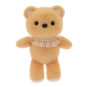 Portachiavi Personalizzato con Orsacchiotto Seduto in Peluche, Design Ricamato, Imbottitura in Cotone PP, Orecchie Mobili, Colori Personalizzabili - Product Image 5