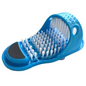 Doccia facile piede di massaggio pulitore scrubber pantofole - Product Image 1
