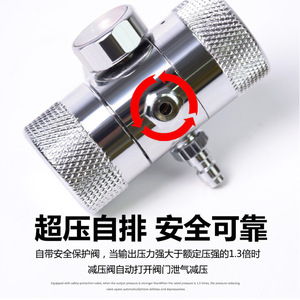 Argon Gas Regulator AR-226 Steel Pressure Reducing Valve For Welding Cylinder 0.5 Measurement Range - Product Image 5