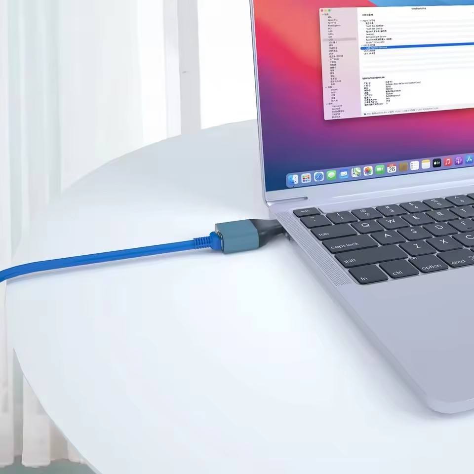 USB C to RJ45 LAN Port Gigabit Network Card Type-C To 100/1000Mbps ...