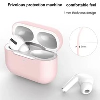 Pour Airpods Pro 3 nouveau étui pour écouteurs souple en Silicone Ultra-mince uni coloré housse de protection étui Anti-chute