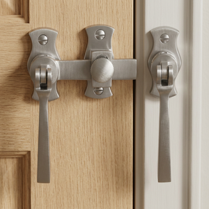 Modern Zinc Alloy Door <b>Lock</b> Set Durable Hidden <b>Security</b> Fastener for French Doors From Indian Supplier - Product Image 3