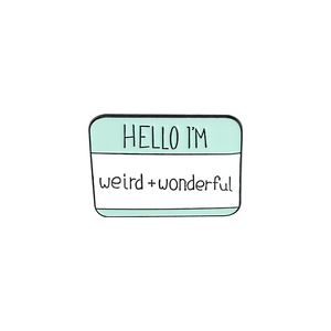 4 alfileres de solapa con cita de diálogo divertido en estilos personalizados Broches con serigrafí<span class=keywords><strong>a</strong></span> humorística para bolsos Esmalte duro de tela Listo para enviar - Product Image 6