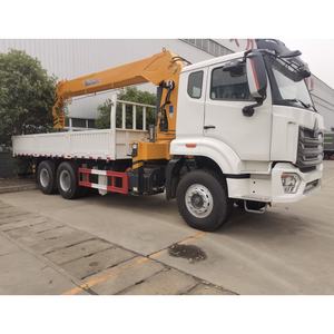 شاحنة سينوتراك هووو إن إكس 6×4 مع رافعة يورو 2 حمولة 20 طن مركبة نقل جديدة تعمل بالديزل - Product Image 6