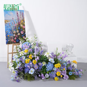 Boîte de fleurs artificielles Greenway, grandes fleurs en soie pour aménagement paysager et décoration - Product Image 4