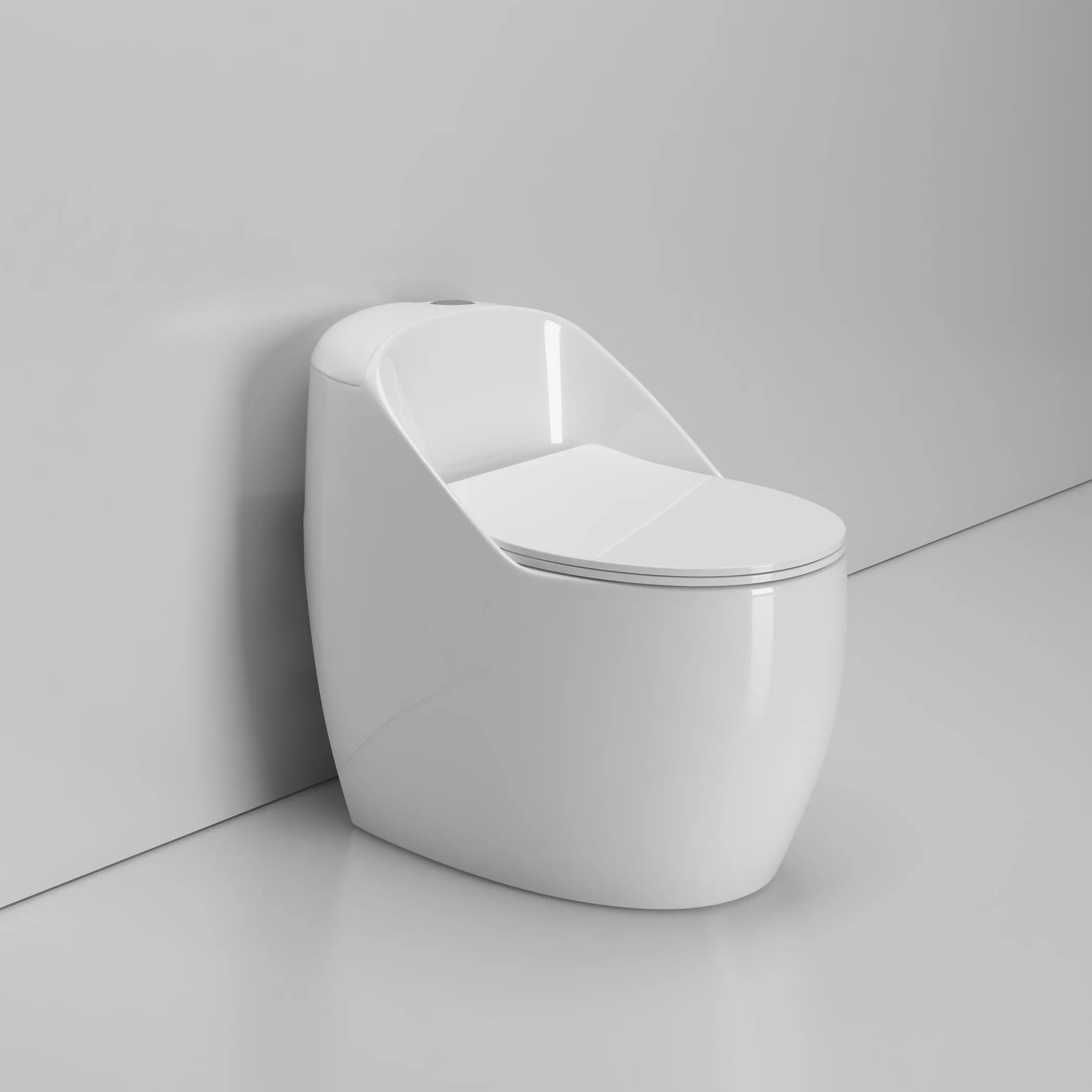 New function anti splash anti stick stool ceramic toilets