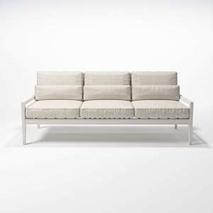 Elegante Juego <span class=keywords><strong>de</strong></span> Sofás <span class=keywords><strong>de</strong></span> Metal para Patio, Estilo Moderno, <span class=keywords><strong>Muebles</strong></span> <span class=keywords><strong>de</strong></span> Jardín <span class=keywords><strong>de</strong></span> Aluminio para Exteriores - Product Image 2