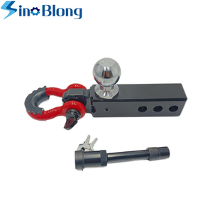 Support <span class=keywords><strong>de</strong></span> boule d'attelage <span class=keywords><strong>de</strong></span> remorque réglable pour récepteur <span class=keywords><strong>de</strong></span> 2 pouces Boules <span class=keywords><strong>de</strong></span> <span class=keywords><strong>remorquage</strong></span> doubles <span class=keywords><strong>Barre</strong></span> <span class=keywords><strong>de</strong></span> <span class=keywords><strong>remorquage</strong></span> en acier allié robuste - Product Image 2