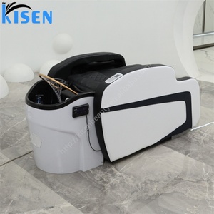 Lit de massage électrique intelligent KISEN Japon, style moderne, lit de spa pour la tête, fauteuil de massage et de lavage pour salon de beauté - Product Image 3