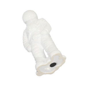 Statuetta di Astronauta in Ceramica, Scultura Cosmica Contemporanea per Arredamento Casa e Ufficio - Product Image 6