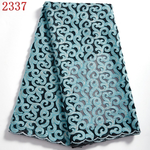 Tela <span class=keywords><strong>de</strong></span> <span class=keywords><strong>encaje</strong></span> africano bordado con apliques <span class=keywords><strong>para</strong></span> fiesta nuevo diseño <span class=keywords><strong>encaje</strong></span> francés nigeriano con lentejuelas <span class=keywords><strong>para</strong></span> <span class=keywords><strong>vestido</strong></span> 2337 - Product Image 3