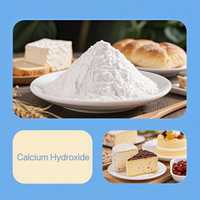 Vente en gros de poudre d'hydroxyde de calcium de pureté de 99% déshydratant de chaux d'industrie de nourriture et d'alimentation pour l'application dans le domaine de