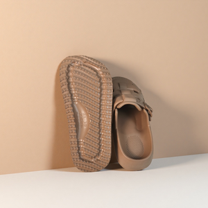 Yearning Summer Thick <b>Sole</b> Hole <b>Shoes</b> Slip-On Breathable Non-Slip Lazy Eva Baotou Sandals Outdoor Slippers Outer Wear - Product Image 1