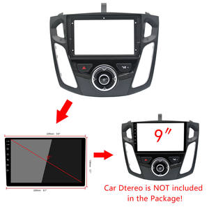 Cornice di Installazione per Autoradio Multimediale, <span class=keywords><strong>Accessori</strong></span> <span class=keywords><strong>Auto</strong></span> per <span class=keywords><strong>Ford</strong></span> <span class=keywords><strong>Focus</strong></span> 2012-2017, Pannello Cruscotto Audio Stereo - Product Image 3