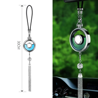 Parfum de voiture avec logo Parfum de voiture de luxe Suspension Rafraîchisseur de parfum Diffuseur de suspension de voiture