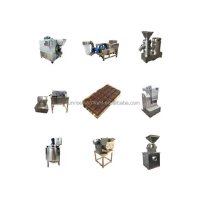 Line Equipment Mini Small Chocolate Bar Making Manufacturing Production Machine
